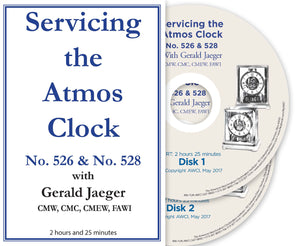 Servicing the Atmos Clock DVD by Gerald Jaeger