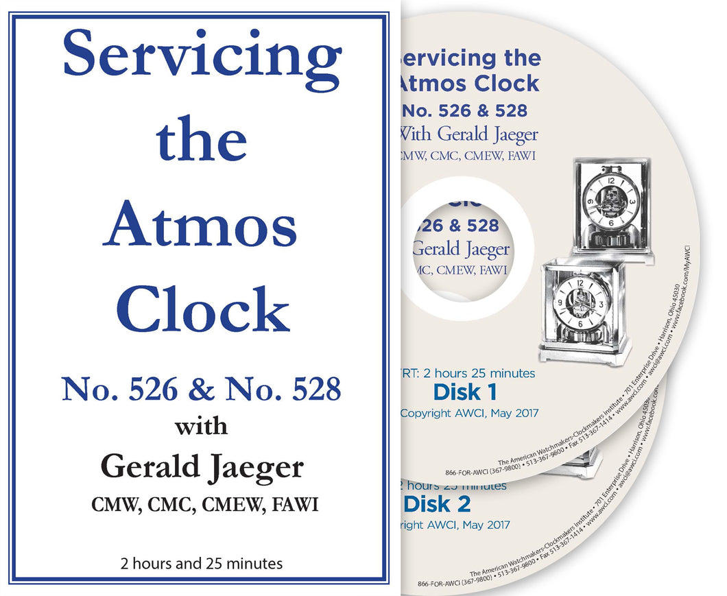 Servicing the Atmos Clock DVD by Gerald Jaeger