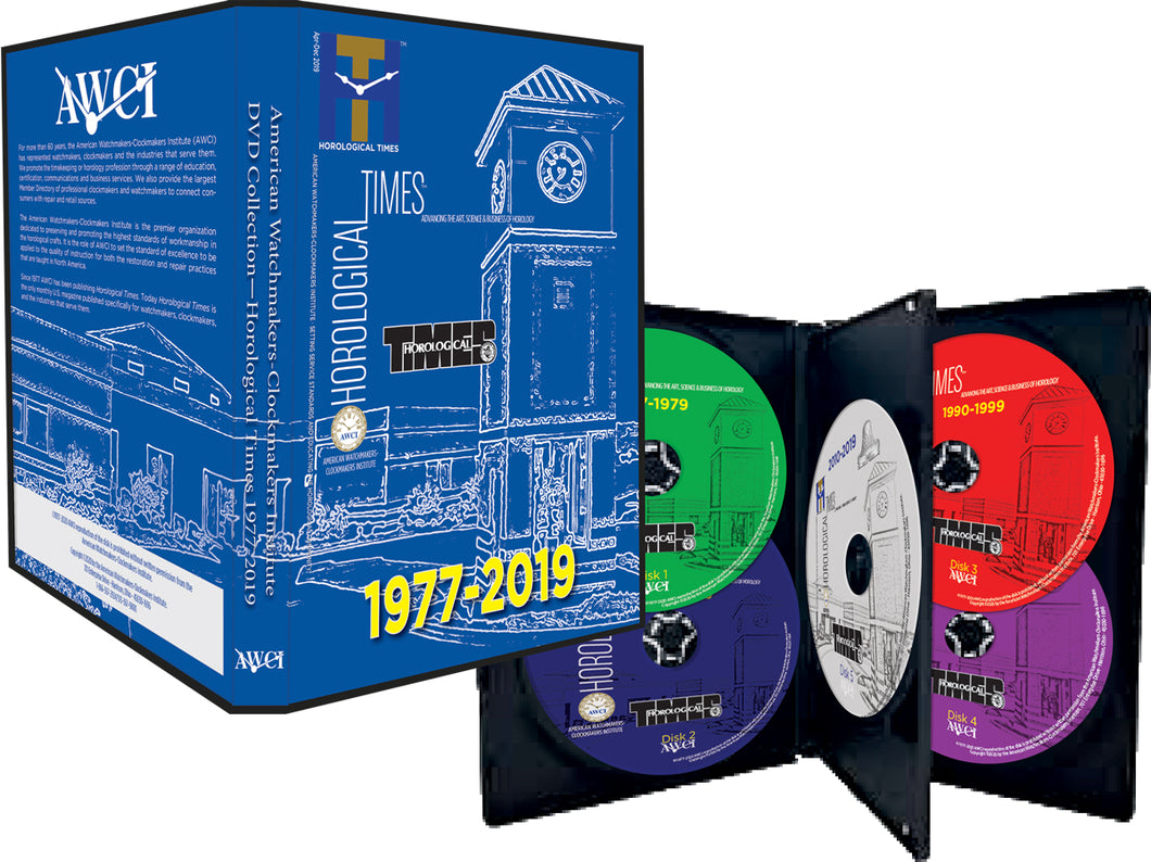 Horological Times Archives DVD 1977-2019