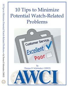 10 Tips to Minimize Watch Related Problems DVD